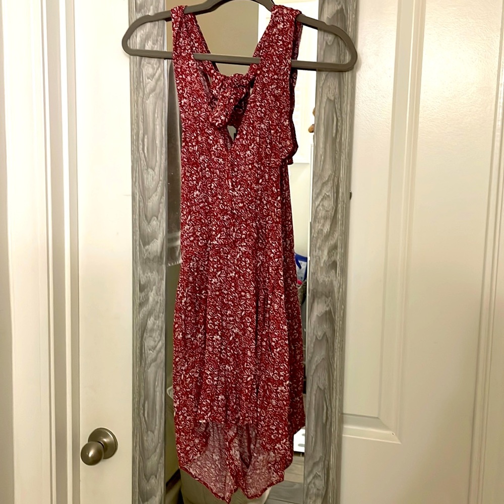 Floral American Eagle romper
